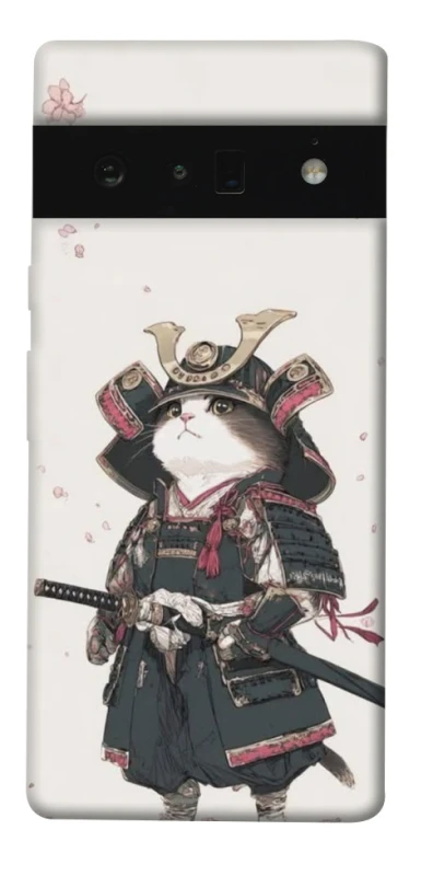 Чохол на Google Pixel 6 Pro Samurai Cat Warrior фото 1 з 1