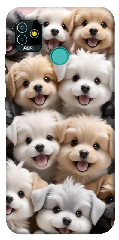 Чехол на TECNO POP 5 Doggy Love фото 1 из 1