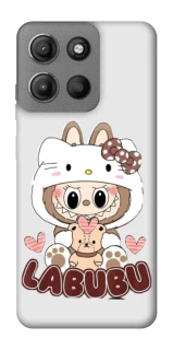 Чохол на Motorola Moto G15 Power Hello Kitty Labubu фото 1 з 1