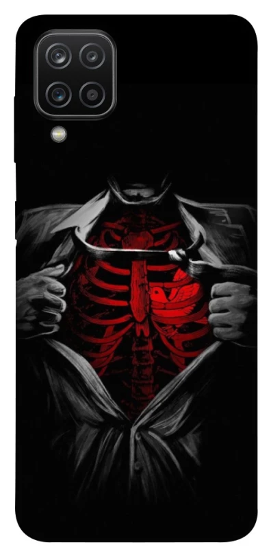 Чехол на Samsung Galaxy A12 Skeleton Heart фото 1 из 1