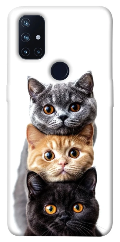 Чохол на OnePlus Nord N10 5G Гарні котики фото 1 з 1
