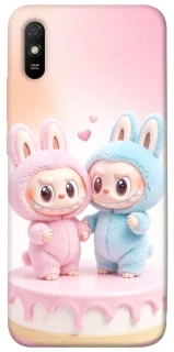 Чехол на Xiaomi Redmi 9A Labubu Twins фото 1 из 1