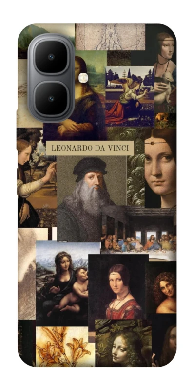 Чехол на Infinix Smart 10 Leonardo da Vinci фото 1 из 1