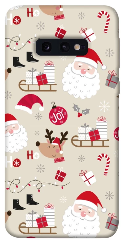 Чехол на Samsung Galaxy S10e Новогодний v1 фото 1 из 1