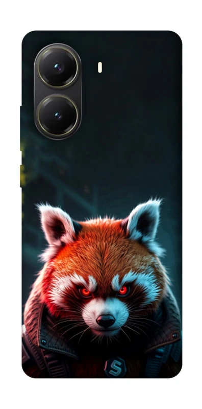 Чохол на Xiaomi Poco X6 Pro Cyber Red Panda фото 1 з 1