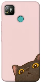 Чехол на TECNO POP 4 Peeping cat фото 1 Чехол на TECNO POP 4 Peeping cat фото 1 из 1