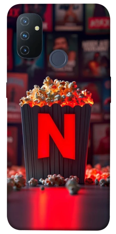 Чохол на OnePlus Nord N100 Netflix and popcorn фото 1 з 1