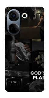 Чехол на TECNO Camon 20 Pro (CK7n) God's plan фото 1 из 1