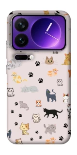 Чехол на Xiaomi 17 Pro Max Cat style ver.1 фото 1 из 1