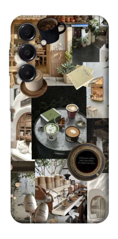 Чохол на Samsung Galaxy A16 4G/5G Coffee collage ver.4 фото 1 з 1
