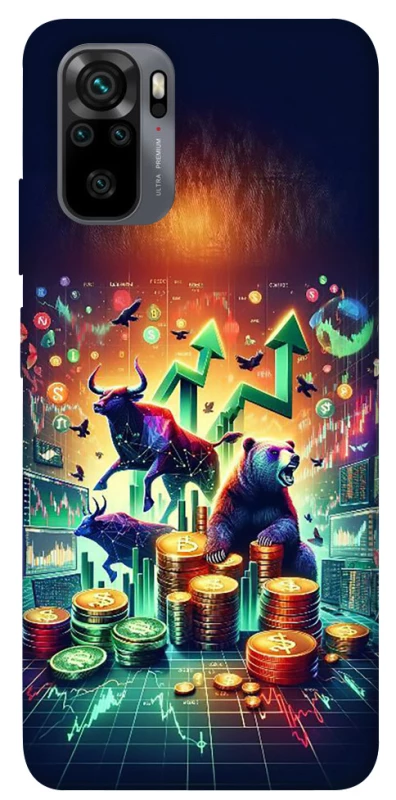 Чохол на Xiaomi Redmi Note 10 / Note 10s Crypto market фото 1 з 1