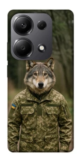 Чехол на Xiaomi Redmi Note 13 Pro 5G Волк защитник фото 1 из 1