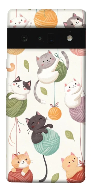 Чохол на Google Pixel 6 Pro Funny Kittens фото 1 з 1