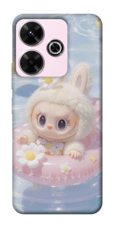 Чохол на Xiaomi Redmi 13 4G Labubu swimming фото 1 з 1