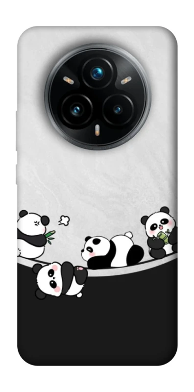 Чохол на Realme 14 Pro+ Four pandas фото 1 з 1