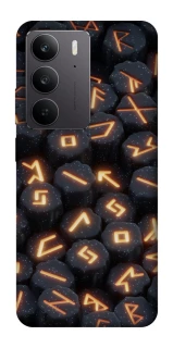 Чехол на Realme C75 Огненые руны фото 1 из 1