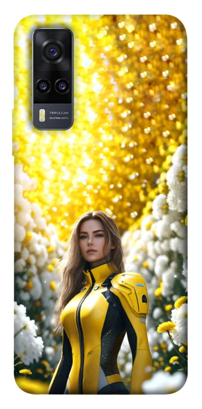 Чохол на Vivo Y31 Cyber space girl ver.2 фото 1 з 1