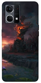 Чохол на Oppo Reno 7 4G Dota road фото 1 з 1