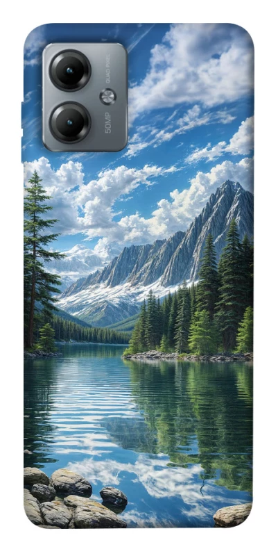 Чохол на Motorola Moto G14 River in the mountains фото 1 з 1