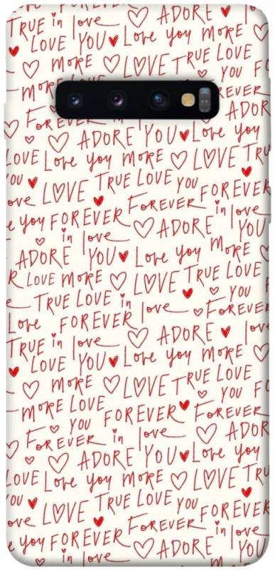 Чохол на Samsung Galaxy S10 Love aesthetic ver.4 фото 1 з 1