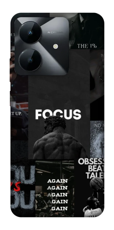 Чехол на Realme Note 60x Focus collage фото 1 из 1