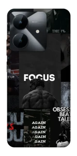 Чехол на Realme Note 60x Focus collage фото 1 из 1