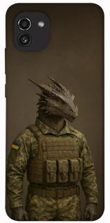 Чехол на Samsung Galaxy A03 Дракон защитник фото 1 из 1