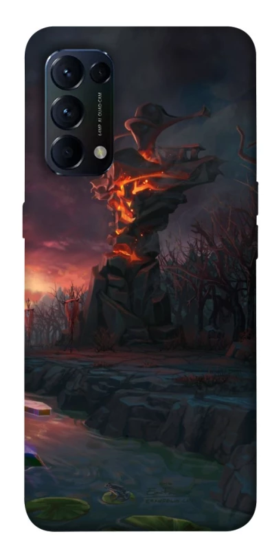 Чохол на Oppo Reno 5 4G Dota road фото 1 з 1