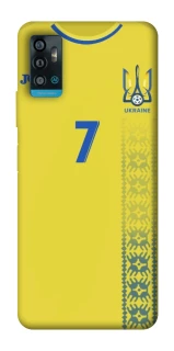 Чохол на ZTE Blade A71 UA-Football ver.3 фото 1 з 1