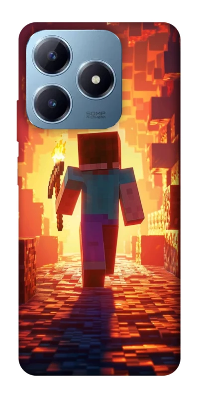 Чохол на Realme C63 Minecraft adventure фото 1 з 1