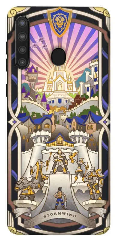 Чехол на Samsung Galaxy A21 WOW forever stormwind фото 1 из 1