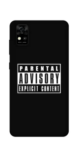 Чехол на ZTE Blade A31 Parental Advisory Label фото 1 из 1