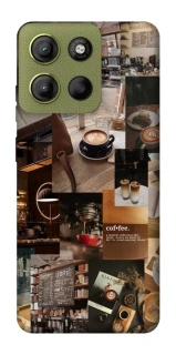 Чехол на Motorola Moto G15 4G Coffee collage ver.2 фото 1 из 1