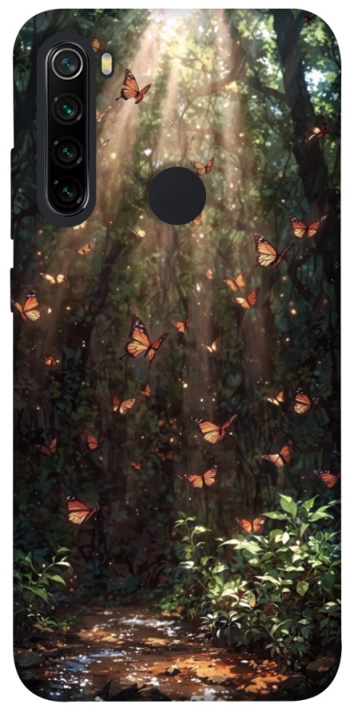 Чехол на Xiaomi Redmi Note 8 butterfly фото 1 из 1