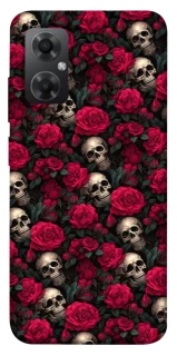 Чехол на Xiaomi Redmi Note 11R Черепа и розы фото 1 из 1