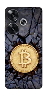 Чохол на Xiaomi Poco F6 Bitcoin cracks фото 1 з 1