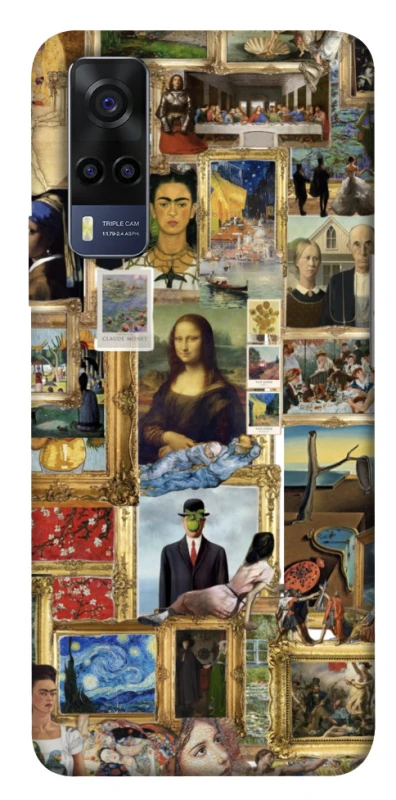 Чохол на Vivo Y53s Art collage ver.9 фото 1 з 1