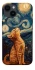 Чехол на Apple iPhone 14 (6.1") van gogh cat фото 1 из 1
