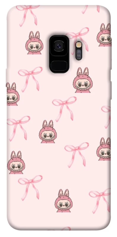 Чохол на Samsung Galaxy S9 Pink bows and Labubus фото 1 з 1
