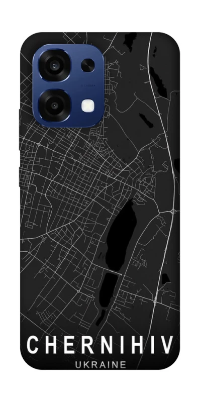 Чохол на Oppo A6 Pro 4G/5G Chernihiv map фото 1 з 2