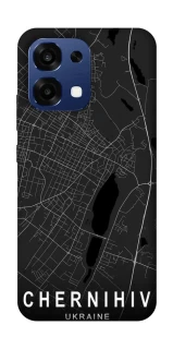 Чохол на Oppo A6 Pro 4G/5G Chernihiv map фото 1 з 2