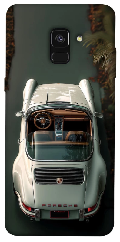 Чохол на Samsung A530 Galaxy A8 (2018) White porsche фото 1 з 1