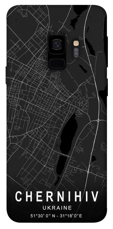 Чехол на Samsung Galaxy S9 Chernihiv map фото 1 из 1