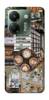 Чохол на Xiaomi Poco M7 pro 5G Coffee collage ver.5 фото 1 з 1