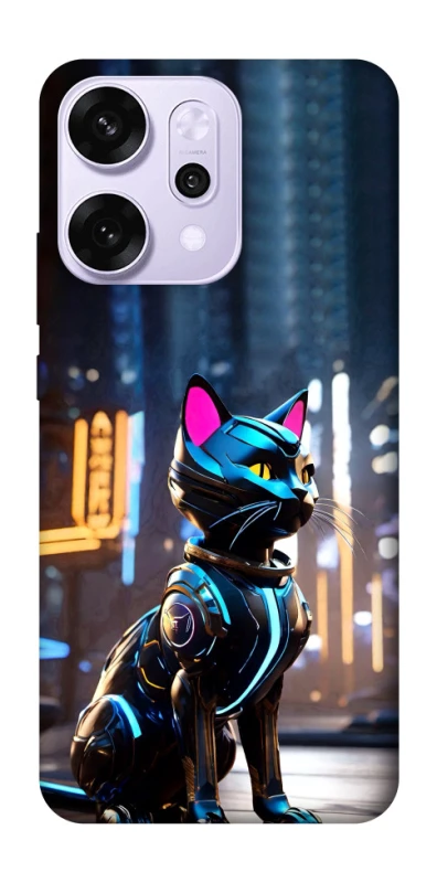 Чохол на Oppo Reno 14 Pro Cyber cat фото 1 з 1