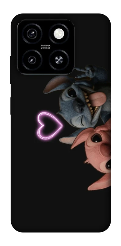 Чохол на ZTE Blade A55 4G Love Stitch & Angel фото 1 з 1