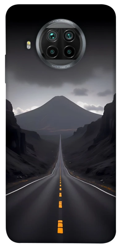 Чехол на Xiaomi Mi 10T Lite / Redmi Note 9 Pro 5G Black mountains фото 1 из 1