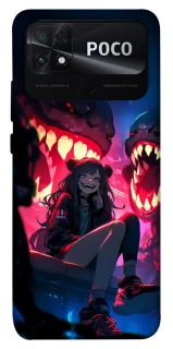 Чохол на Xiaomi Poco C40 Anime girl фото 1 з 1