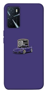 Чехол на Oppo A16s / A16 Porsche purple фото 1 из 1