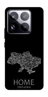 Чехол на Xiaomi 15 Pro Ukraine black map фото 1 из 1